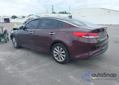2016 Kia Optima Lx z USA, uszkodzony, nr VIN 5XXGT4L39GG020517
